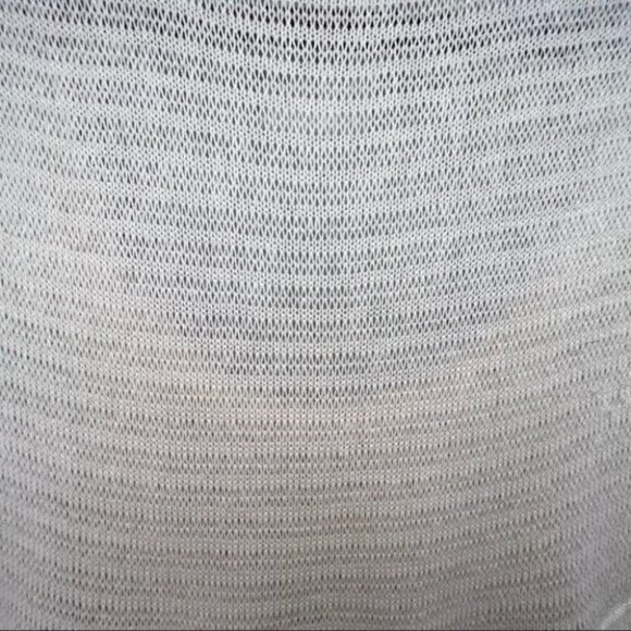 Sandro Cream Knit Scoop Neck Dress Size 2 Neutral Minimalist - Picture 4 of 11